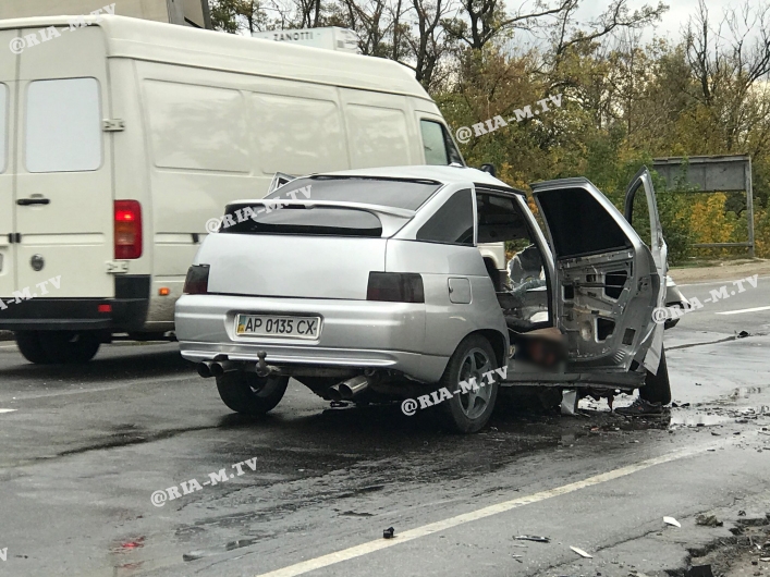 Авария на трассе в Мелитополе