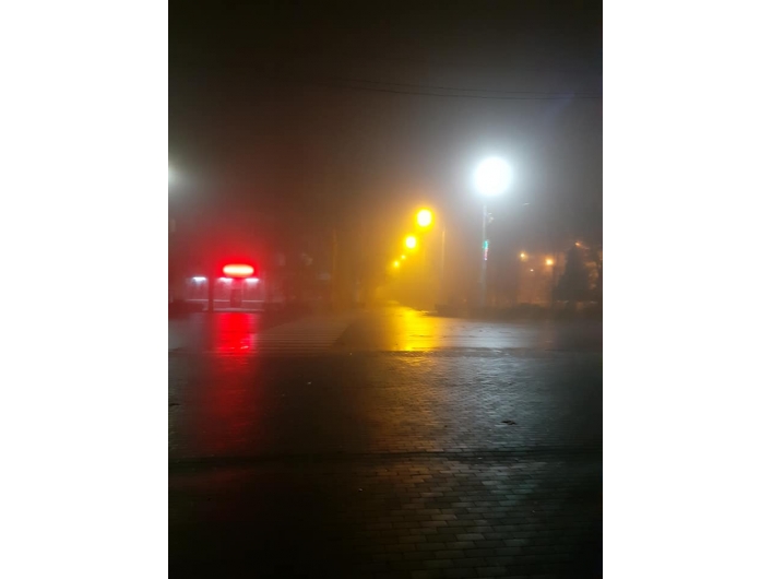 Туманный город Мелитополь