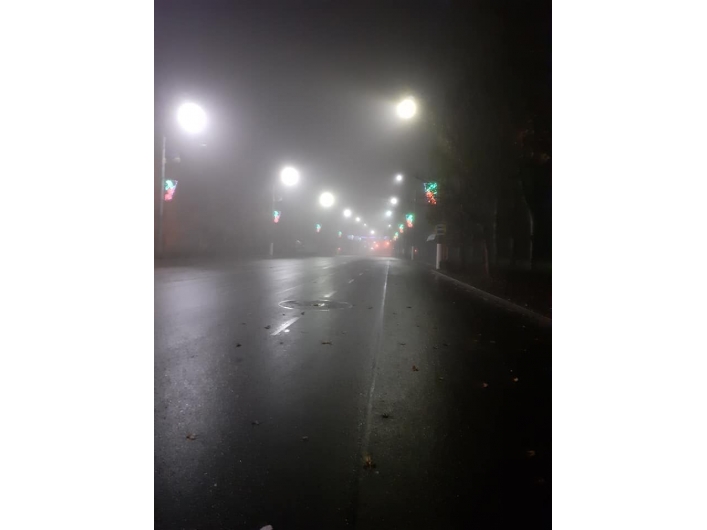 Туманный город Мелитополь