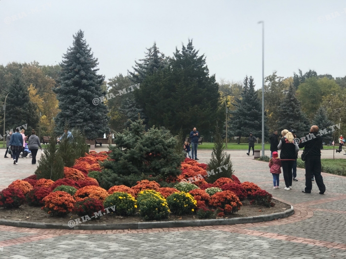 Красивая осень в Мелитополе