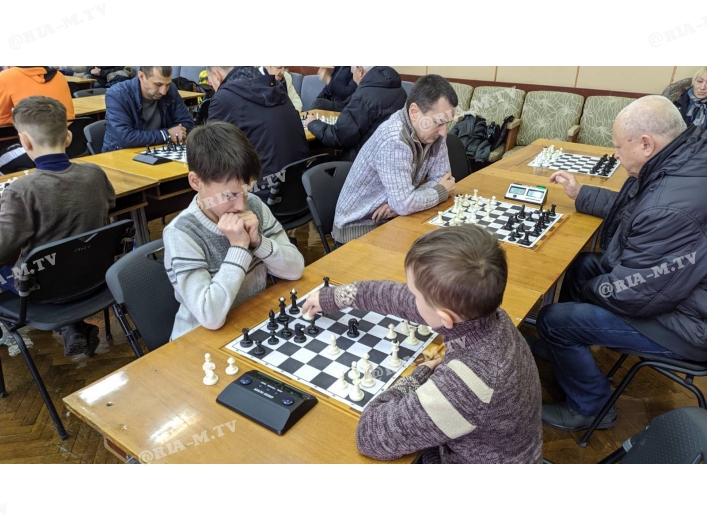Шахматы турнир в Мелитополе