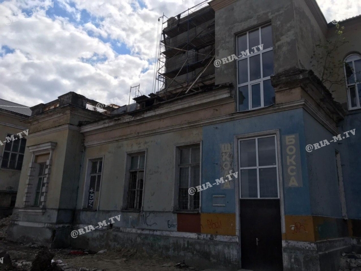 ДК Железнодорожников ремонт здания