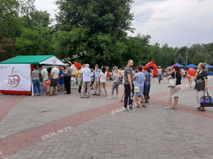 Черешнево в парке Горького