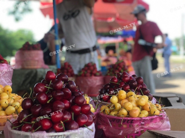 Цены на фрукты в городе