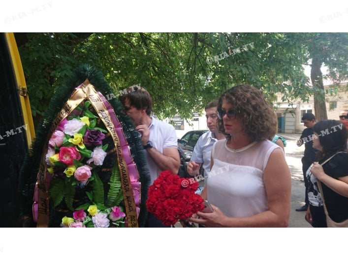 Похороны почетного гражданина в Мелитополе