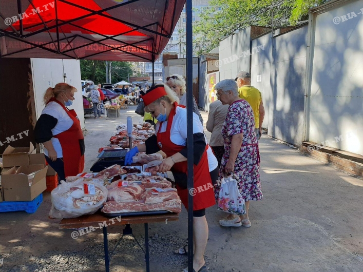 Ярмарка продуктов в Мелитополе