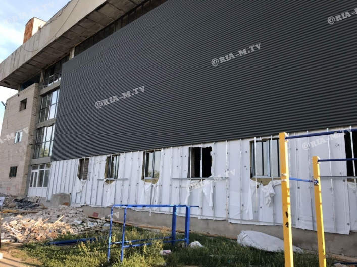 ДЮСШ новый ремонт здания