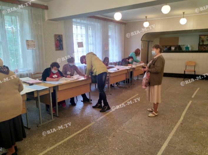 Голосование Мелитополь участок