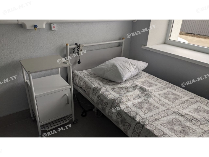 Новые кровати в больнице