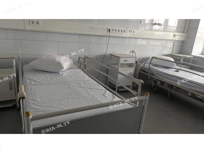Новые кровати в больнице
