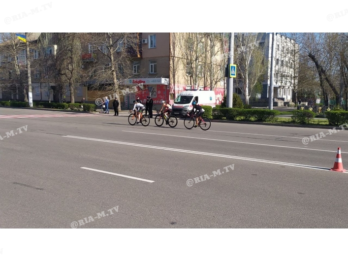 Триатлон велогонка в городе
