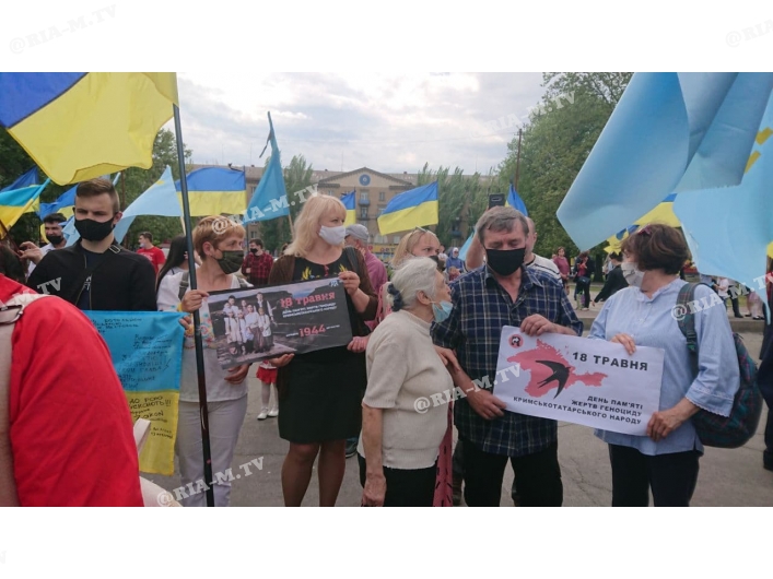 Митинг крымскотатарский народ
