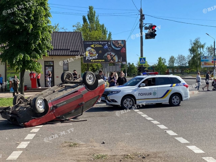 Авария на улице Ломоносова