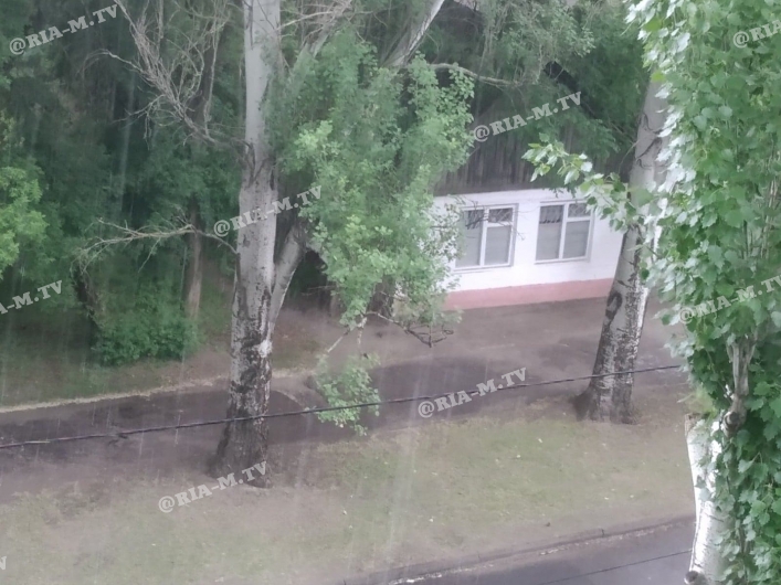 Дождь в Мелитополе