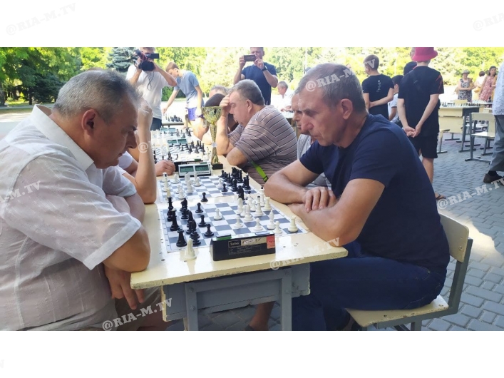 Соревнования по шахматам в Мелитополе