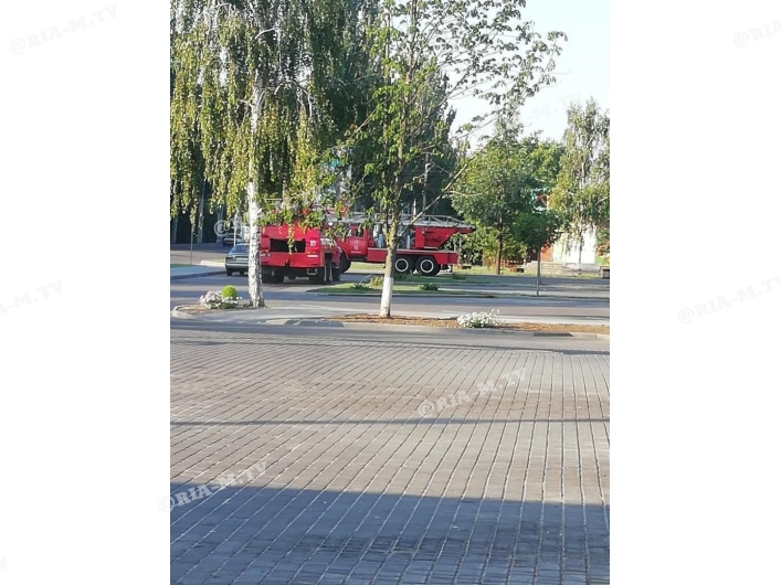 Мелитополь пожарка возле ДЮСШ