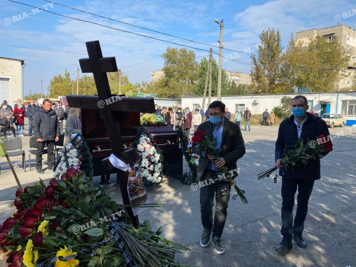Похороны Евгения Куценко