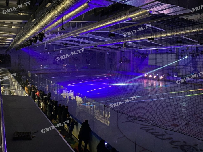 Открытие ледовой арены