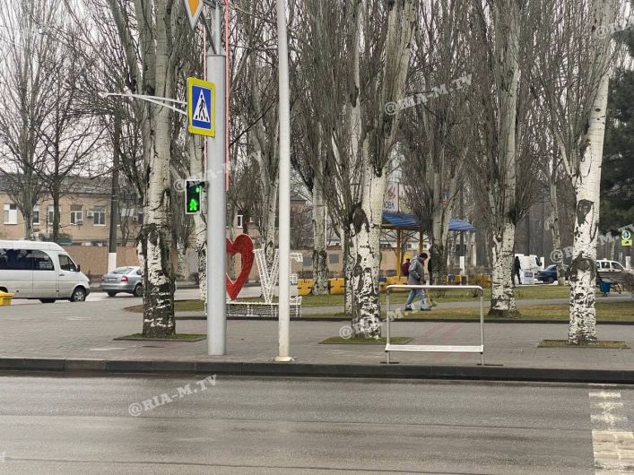 Мелитополь велостоянки на проспекте