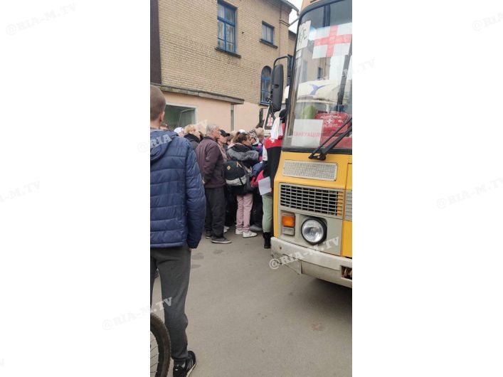эвакуация из Мелитополя