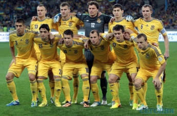 Сборная Украины поднялась на три строчки в рейтинге ФИФА