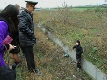 В центре Новобогдановки ребенок нашел снаряд