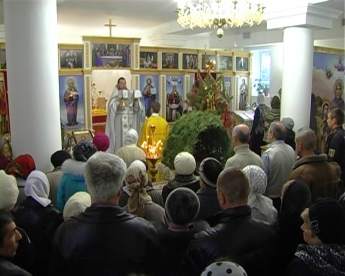 Сегодня в мелитопольских церквях отслужили праздничные литургии