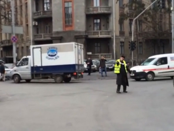 В Киеве появились новые ГАИшники, которым и правила дорожного движения не писаны (видео)