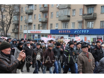 Митинг антимайдана - хроника сегодняшних событий (фото)