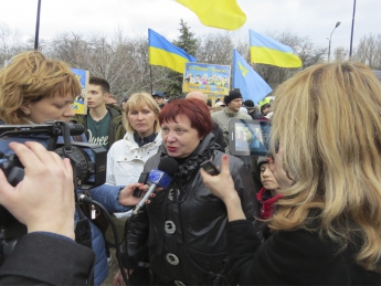 Участница Марша патриотов просит губернатора запретить пророссийские митинги