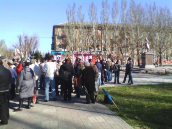 Милиция помогла "Русской весне" съездить на антимайдан в Запорожье (видео)