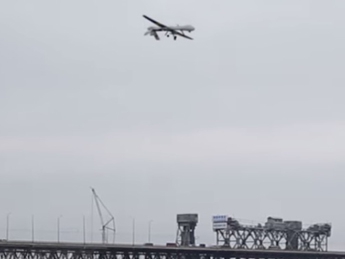 Над Днепропетровском летает американский беспилотник (ВИДЕО)