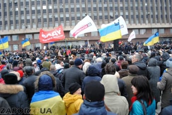 В Запорожье поссорились лидеры Майдана