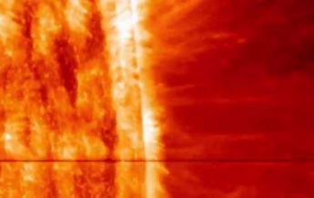NASA удалось снять мощный взрыв на Солнце (видео)