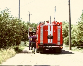Трансформаторная будка "проверила на оперативность" пожарных и электриков (фото)