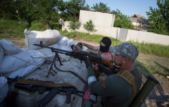 В Харьковской области обстреляли колонну украинской военной техники
