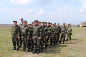 На территории Донецкой области в АТО принимает участие запорожский батальон "Хортица"