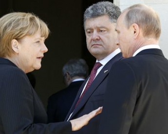 Порошенко, Путин, Меркель и Олланд приняли ряд решений по ситуации в Украине
