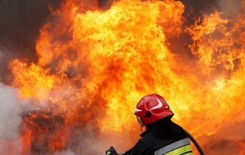 В Сумской области горела нефтяная скважина