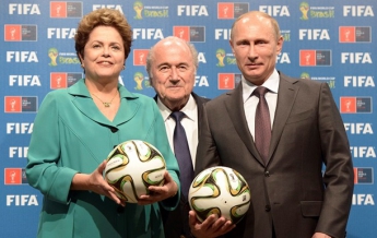 Путину передали "право" на чемпионат мира 2018 года