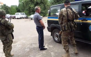 В Славянске задержали и.о. мэра Самсонова (видео)
