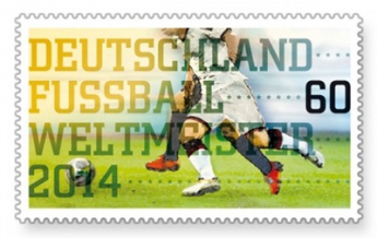 В Германии напечатали марки, посвященные победе бундестим на ЧМ-2014, еще до финала