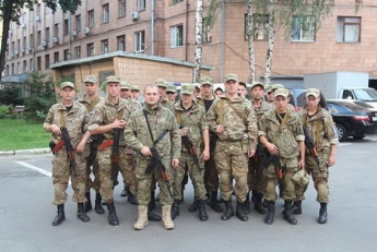 В зону АТО направлено подкрепление спецбатальону Киев-1 (фото)