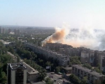 Донецк после ночных боев: разрушены дома, пожары и жертвы (фото, карта)