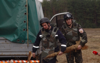 В Славянске обезвредили 39 мин-растяжек с гранатами