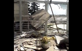 Глазами очевидца: как выглядит луганский аэропорт после обстрелов