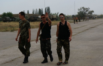 В Мелитополь прибыли несколько воинских подразделений