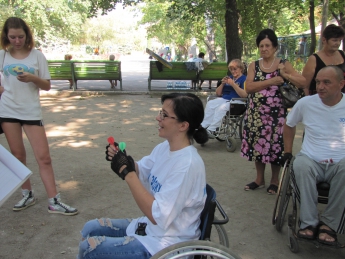 Люди с ограниченными возможностями занимаются спортом ради возможности пообщаться (фото)