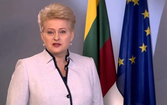 Президент Литвы записала поздравление с Днем независимости на украинском языке (видео)