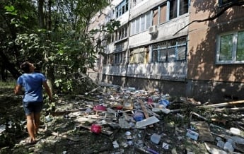 В Донецке остаются обесточеными более трех тысяч домов и выставочный комплекс